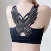 Front Buckle Seamless Underwear Thin Section Women's Big Breasts Small Beautiful Back Adjustable Large Size Bra Gather and Close The Breast Bra