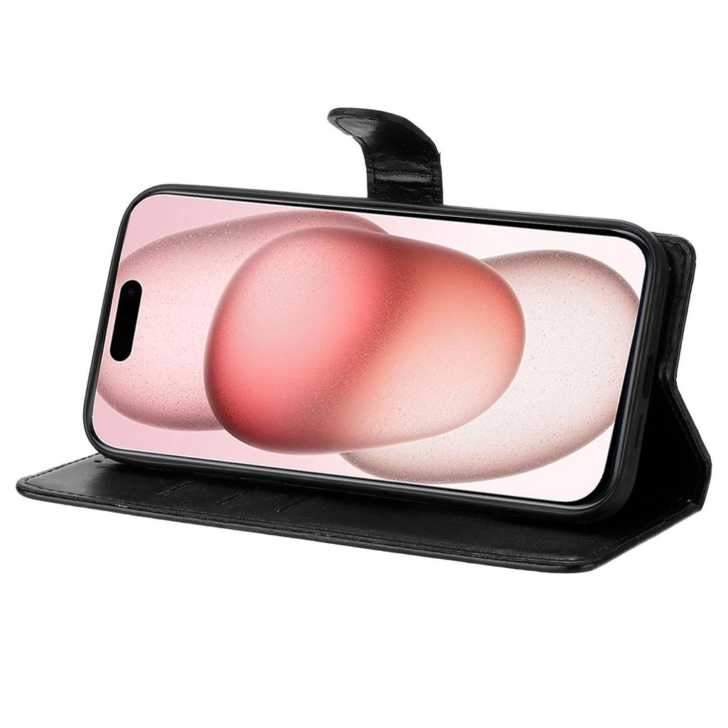 Für iPhone 14 Pro Hülle Schmetterling Floral Prägung Leder Brieftasche Handyhülle mit Ständer