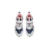 Anta Kids Waterproof Leather Lightweight Durable Low-Top Running Shoes Kids sneaker Blue White A322325523H-7