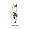 30Pcs Kitten Shape Bookmarks Paper Bookmarks Book Page Marker Portable Reading Aid for Book Lover Teacher Student