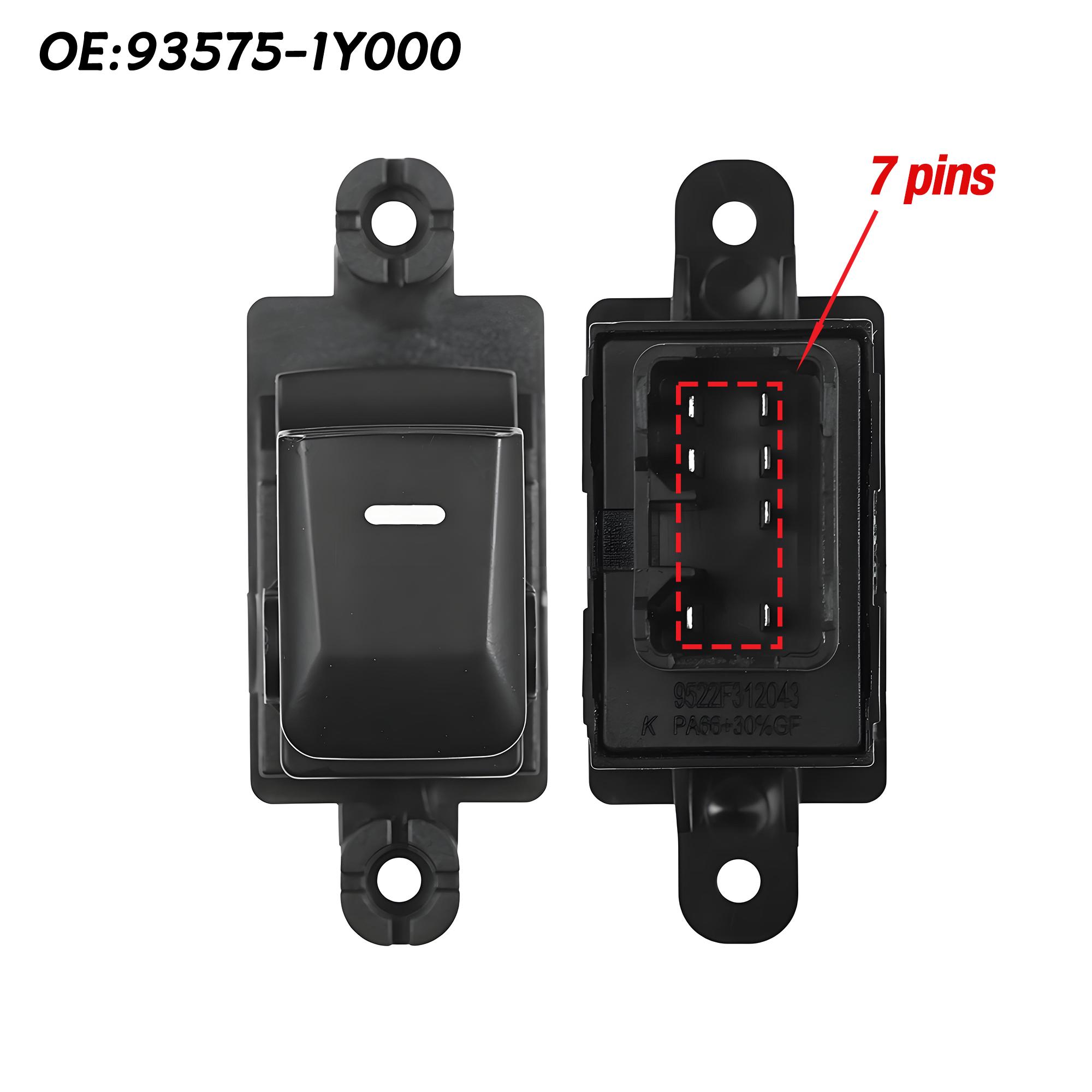 

93570-1Y500 93570-1Y200 For KIA Morning Picanto 2011 2012 2013 2014 2015 2016,LHD Left Driver Power Window Control Switch Button 93575-1Y000(button)