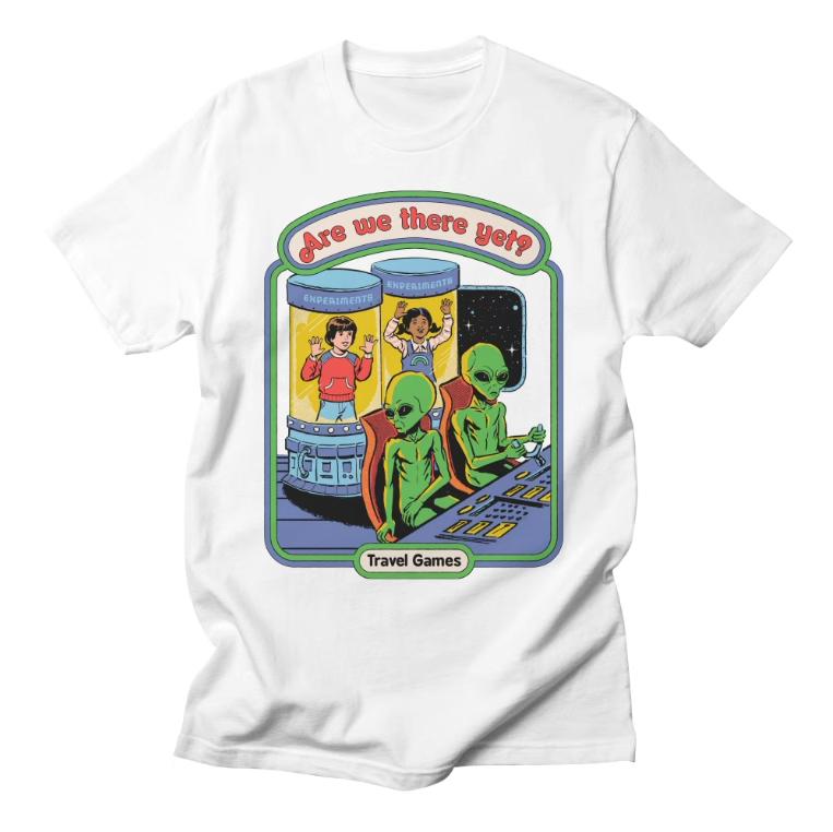 

Classic Simple Cartoon Animation European and American Illustrations High Street Men and Women New Loose Summer Short Sleeves 4XL