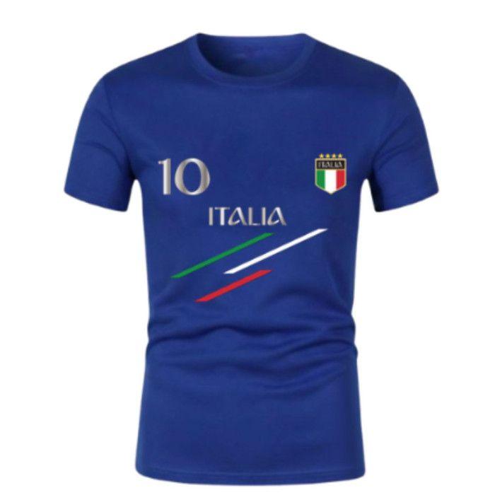 Ensemble foot homme Style Italie - Maillot & Jogging léger - Collection Printemps / Été - - Bleu royal