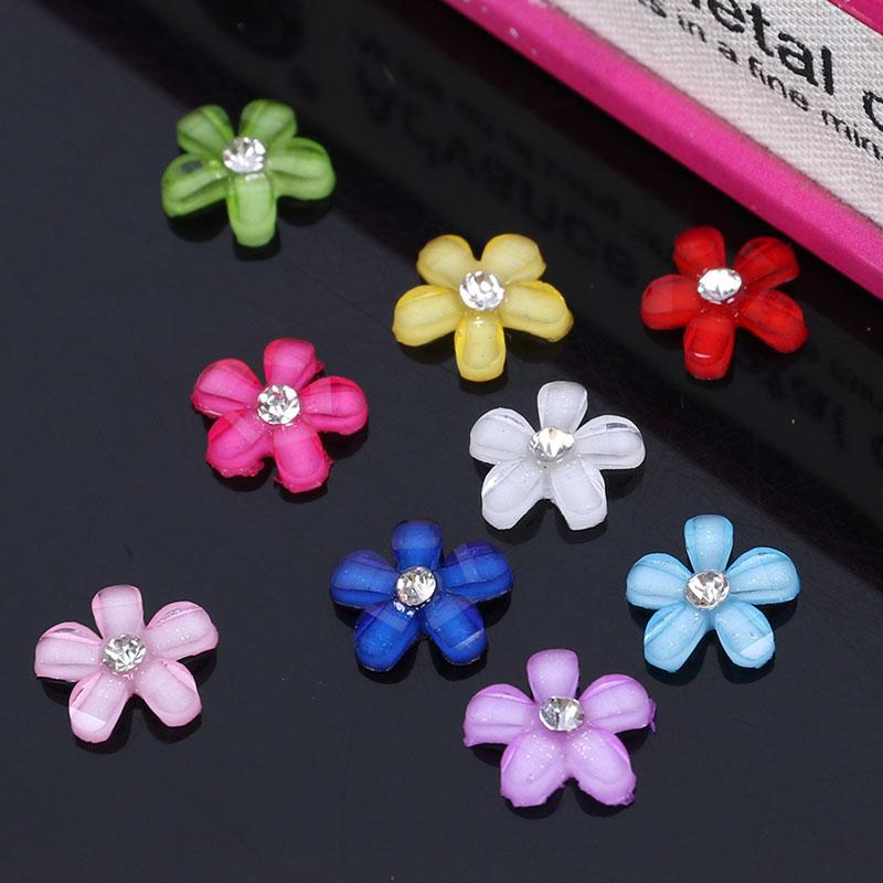 Engood 200Pcs 9mm Resin Cherry Button Vintage Sewing Trim & Embellishments Craft Buckles for DIY Craft Wedding Case Decoration