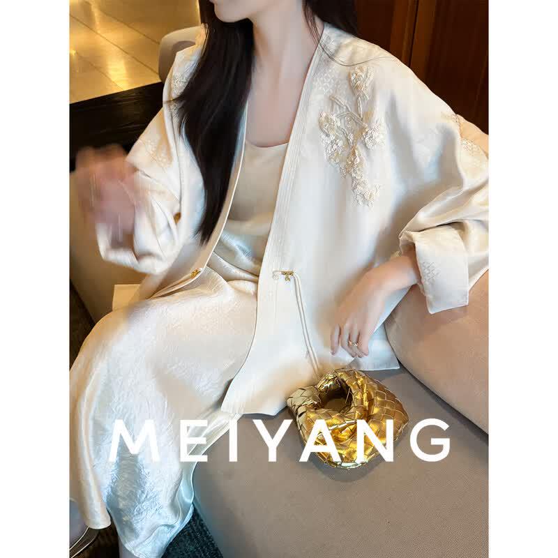 Meiyang Guili New Chinese Style Jacquard Jacket S