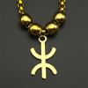 Afrika Berber Symbol Armband für Damen Herren Edelstahl Gold Silber Farbe Afrikanischer Berber Kabylischer Stil Armreifen Schmuck Geschenk