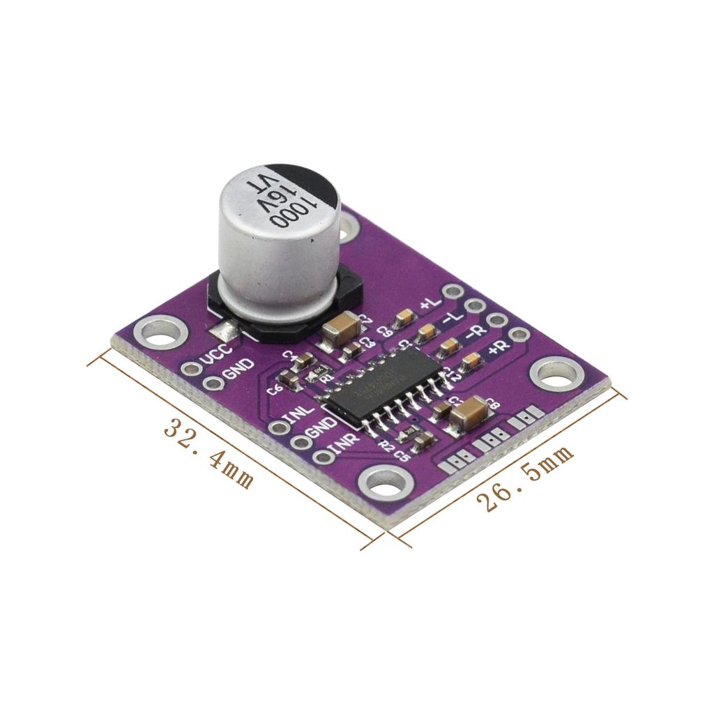 8406 PAM8406 No interference stereo class D audio power amplifier module development board