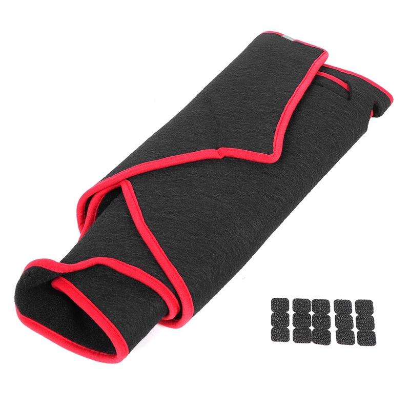 

Aramox Car Dashboard Cover Car Dash Cover Dashboard Mat Dashmat Sun Shade Non-slip Pad Fit for B 2009 Polyester Black