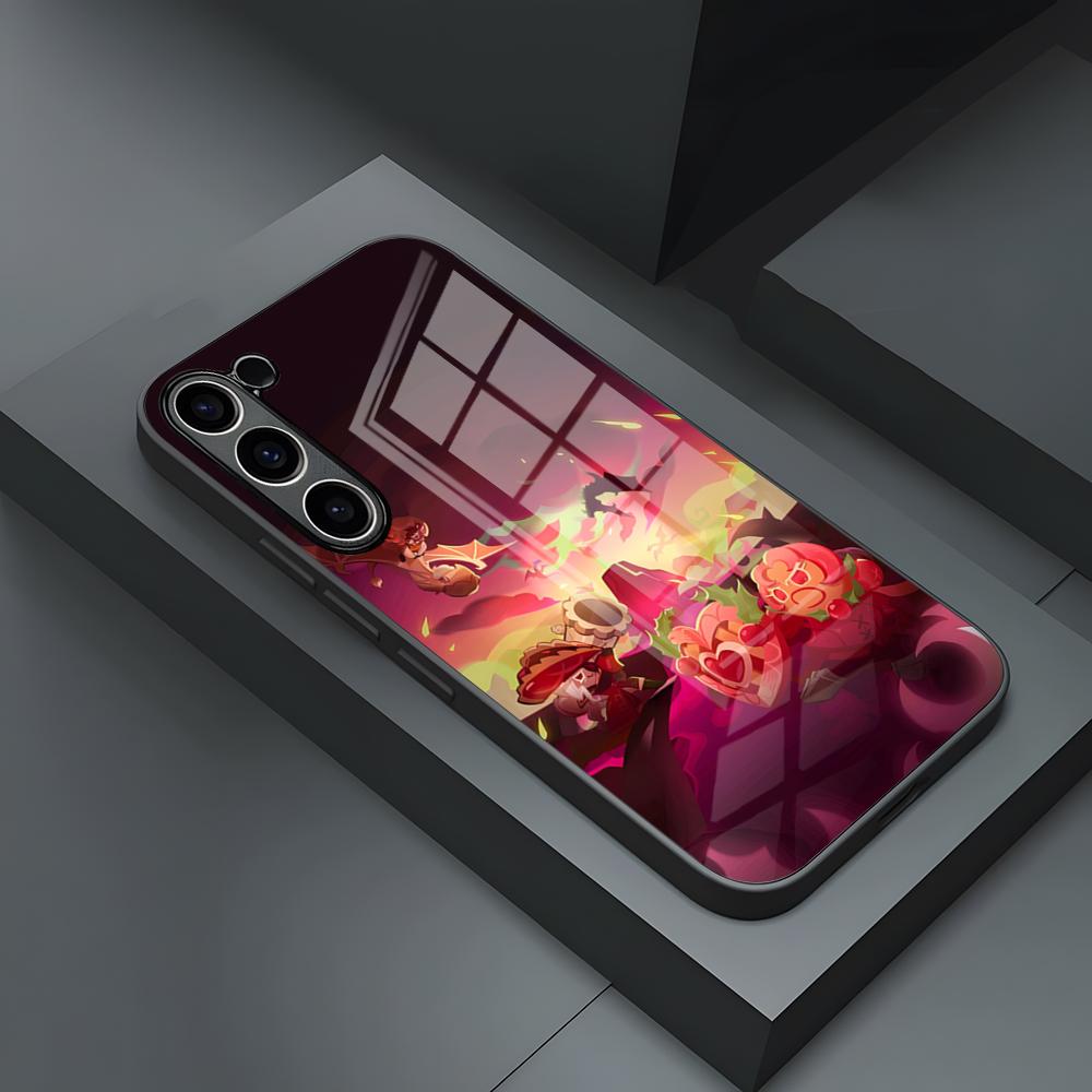 

Game C-Cookie R-Run K-Kingdom Phone Case For S25 Ultra Samsung S26 S23 S24 Fe S22 S20 S21 Plus A54 A34 A53 A16 Glass Cover Samsung a34 5g