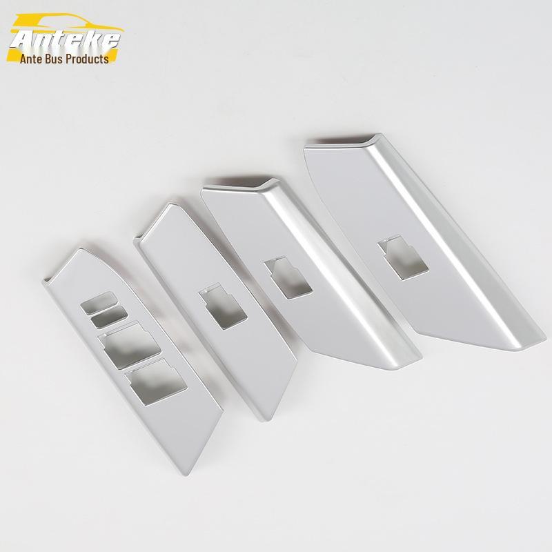 14 RAV4 Glass Switch Decorative Frame - Car Door Window Armrest Lifting Panel Accessory