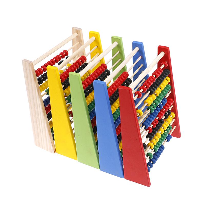 Boulier en bois pour le développement de l'intelligence pour enfants Mathématiques pour les 3-6 ans