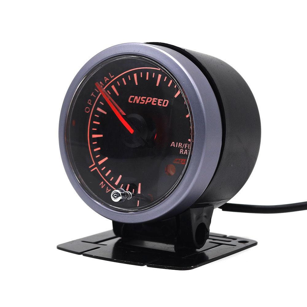 2.5" 60mm Step Motor Dual Color LED Car Air /Fuel Ratio Gauge Monitor W/ Holder