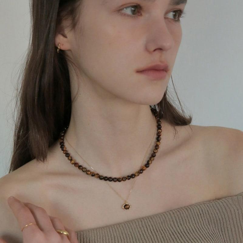 Modernlike 14k Gold-filled Silver Mini Twisted One-touch Earrings