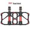 PROMEND M86 Aluminum Alloy Three-Bearing Bicycle Pedals for Mountain and Road Bikes