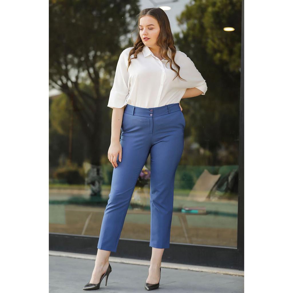 plus size work pants cheap