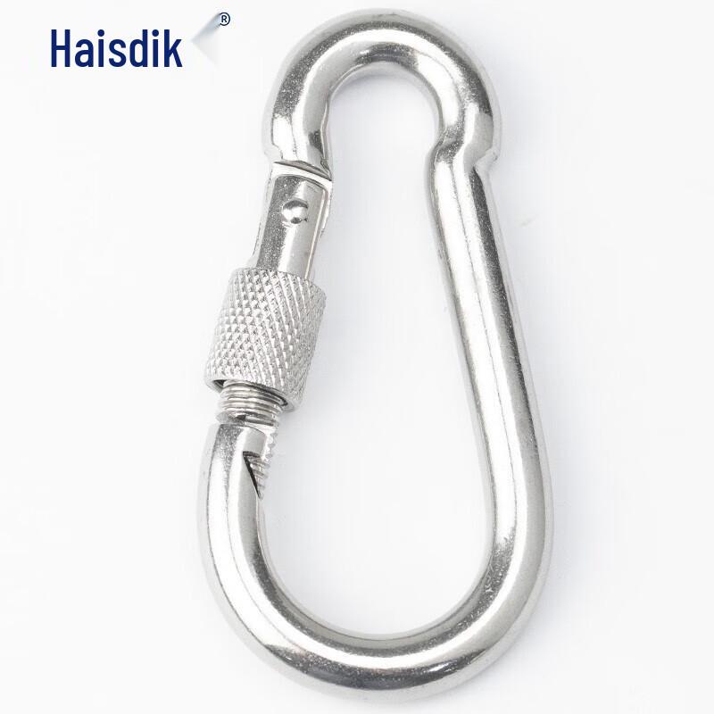 304 Stainless Steel Spring Snap Hook Carabiner M12
