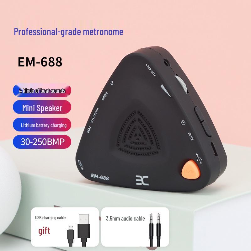 Yinuo EM-688 Electronic Vocal Metronome for Piano, Guitar, Drums, Guzheng, and Violin