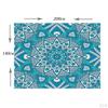 -resistant Printed Tablecloth TV Stand Refrigerator Table Mat Decorative
