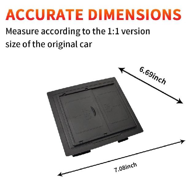 SixthSmoy for Toyota Tacoma 2016 2017 2018 Center Console Hidden Box Armrest Storage Box Tray Organizer