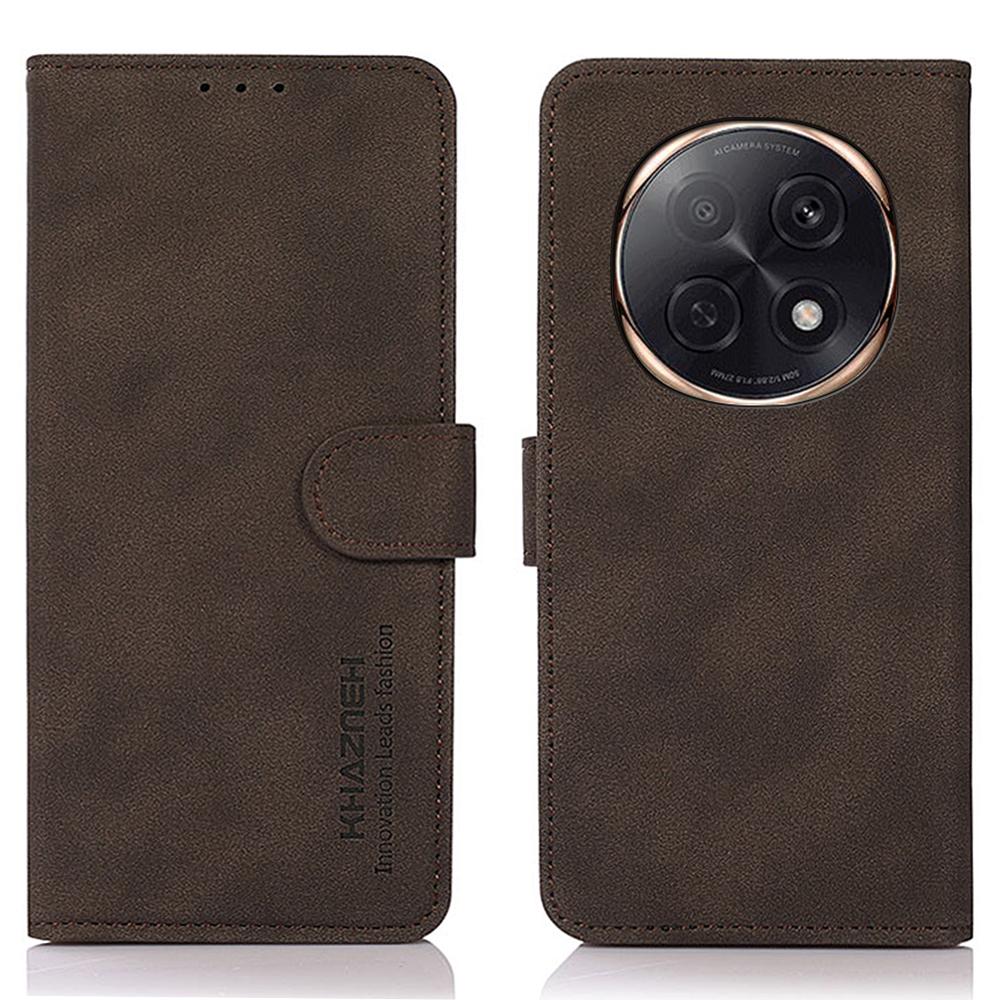 

KHAZNEH For Oppo F29 Pro 5G (Global)/A5 Pro 5G (China) Case PU Leather Wallet Stand Phone Cover Brown