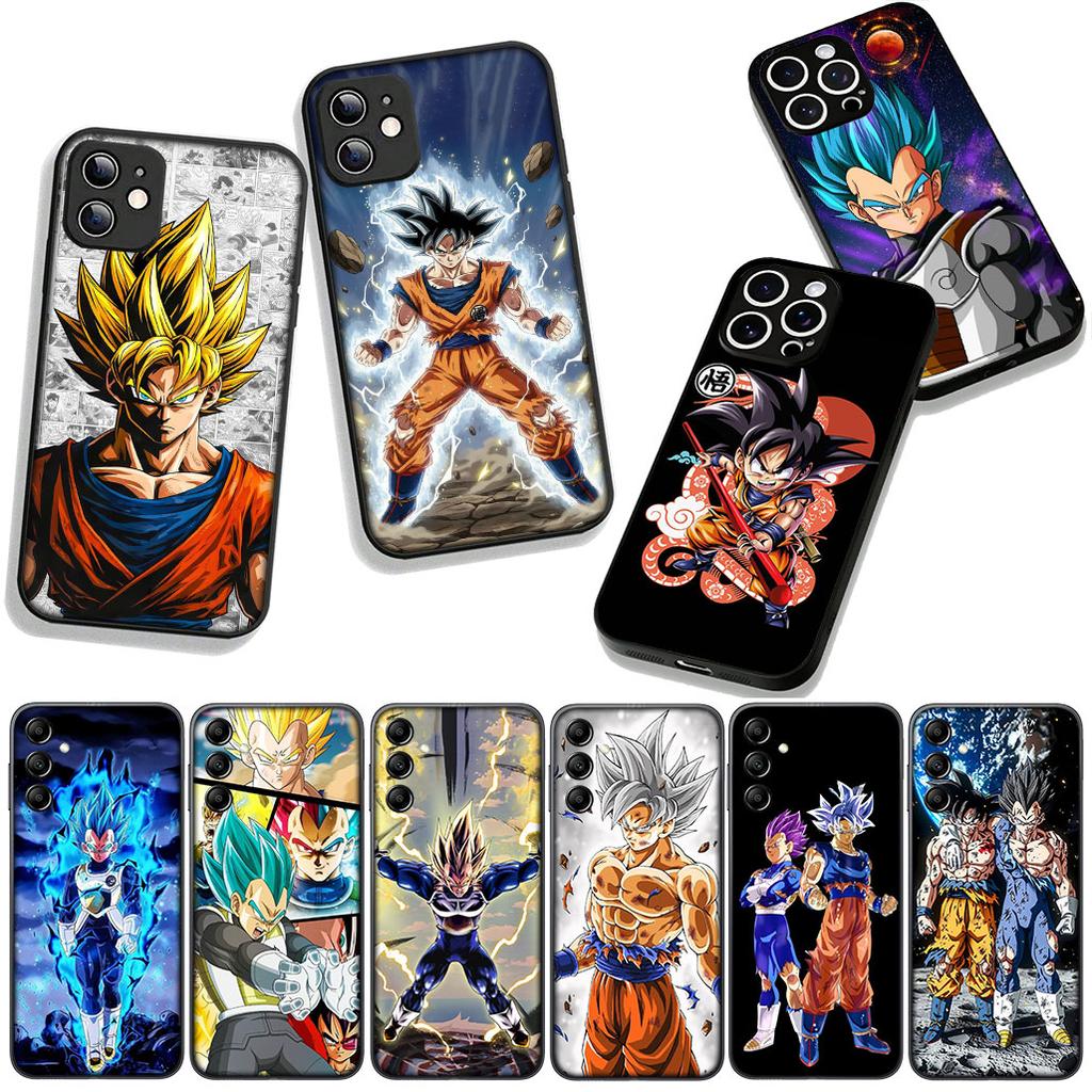 Phone Cover Cartoon Dragon Gokus Ball Vegeta for Apple iPhone 16 15 14 Plus 13 12 Mini 17 Pro Max + ProMax 16E Air 15+ Case
