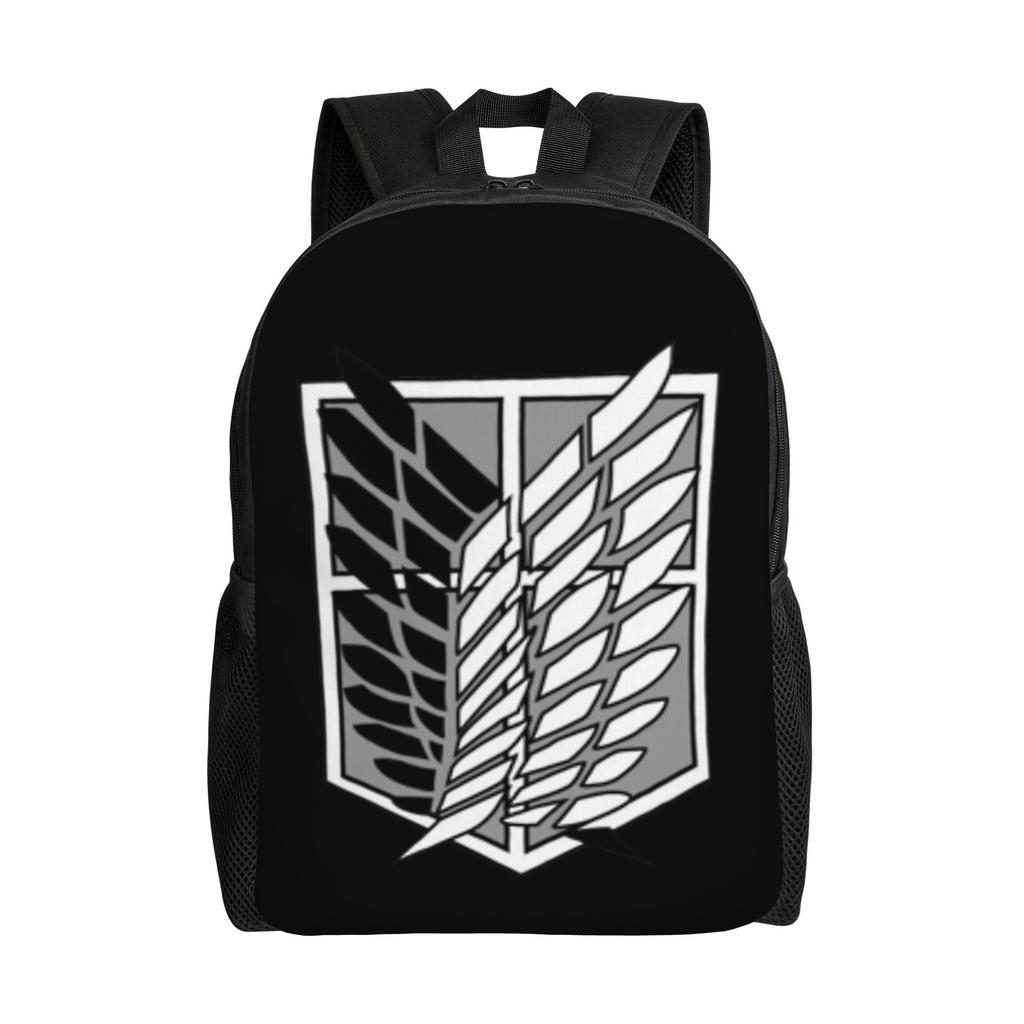 Wings of Freedom Shingeki No Kyojin  Anime Backpack Fashion High School Work Daypack Attacks on Titans Laptop Shoulder Bag Gift