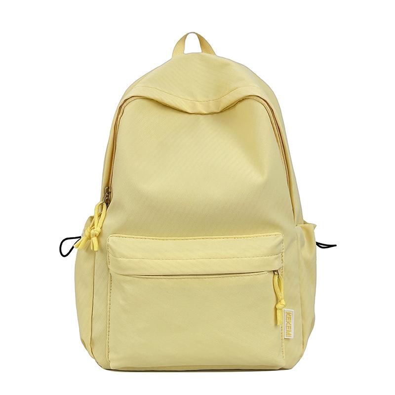 Schoolbag 1011 New Style Student School Bag INS Niche Simple Laptop Backpack High Aesthetic Large Capacity Backpack