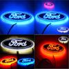Modne Kolorowe 4d Samochodowe Led Światło Logo Samochodu Tylne Emblemat Odznaka Dla Forda Fox Mondeo