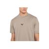 Emporio Armani Solid Color Logo Patch Crew Neck Short Sleeve T-Shirt Men tops Khaki 6D1TD7-1JOCZ-0152