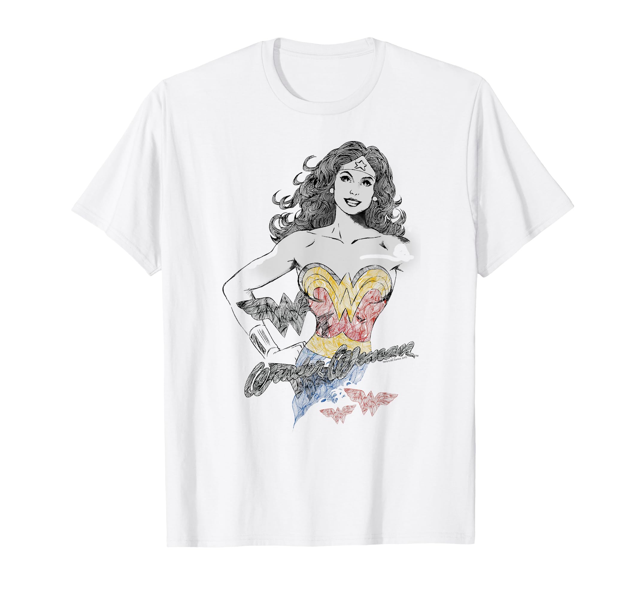 

Wonder Woman Wonder Wavy Line T-Shirt