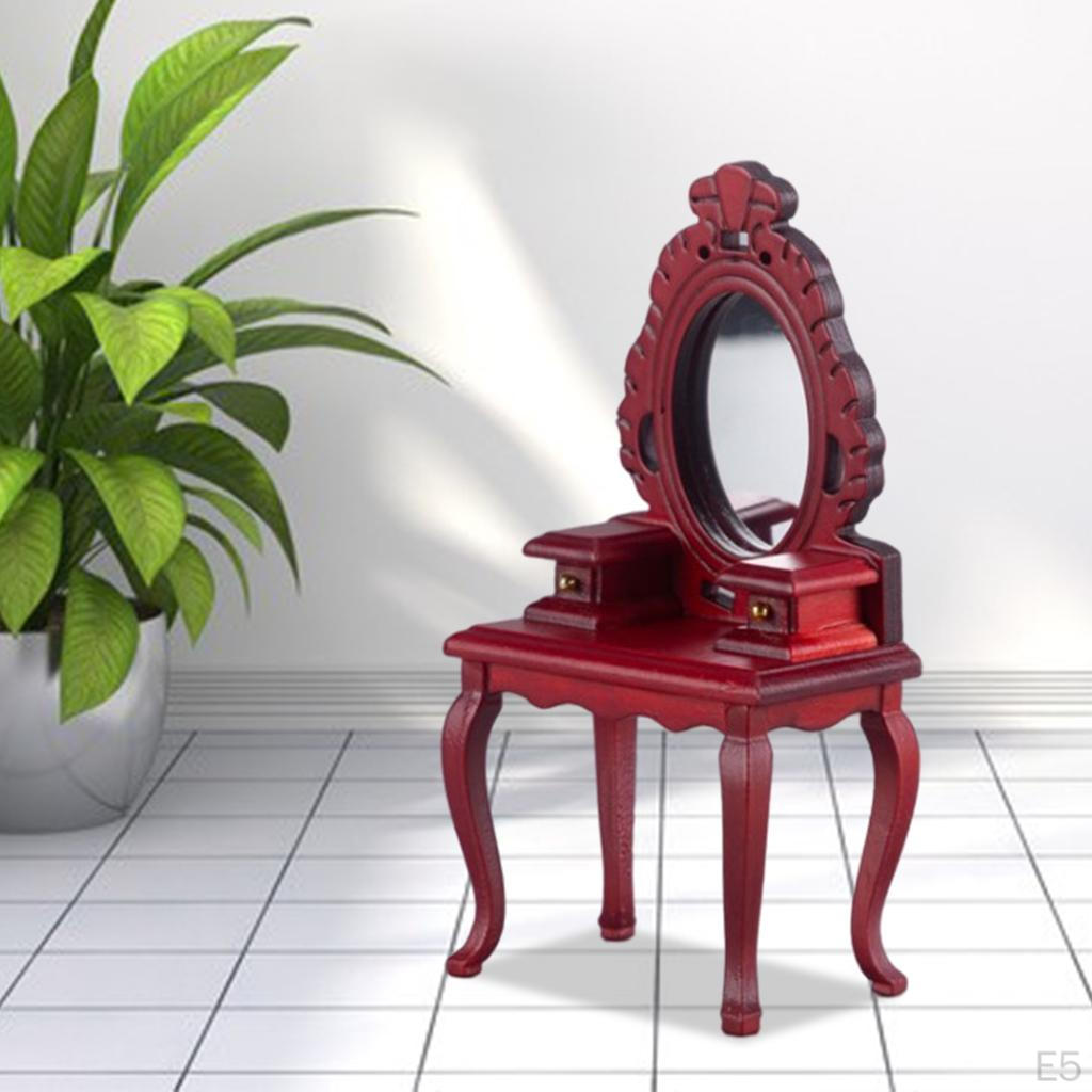 /12 Doll Table Mini Model BJD Tiny Living Room Decoration Birthday Gifts