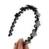 Koreanischer Stil Stern Stirnband Welliges Schmetterling Haarband Elegantes Strass Haarreif Schmuck