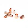 100 ks Red Copper Spojovací trubka Spojka vodiče Malá trubice Ochranná objímka Lisovací svorka Rychlospojka GT-1.5/2.5/3/4/5/6/8mm