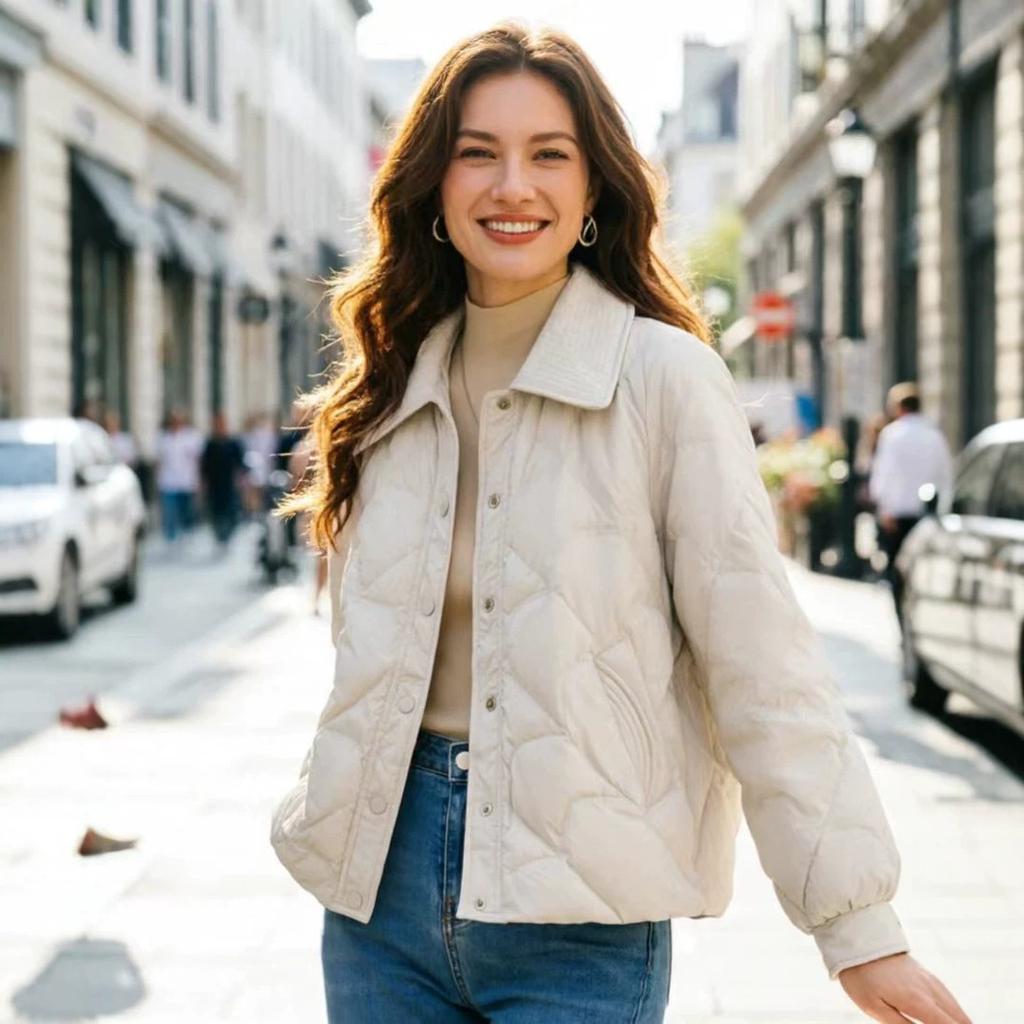 Xiaoxiangfeng short cotton clothes women's new winter small loose casual light cotton jacket