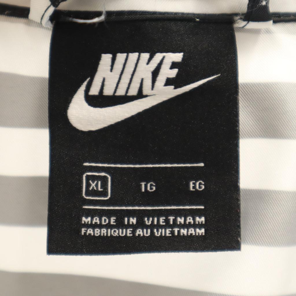 NIKE Border Pattern Zip jacket XL Black series Women Used