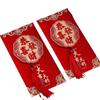2pcs Chinese New Year Red Envelope Tassel Lucky Money Pockets Money Envelope  Wedding Birthday