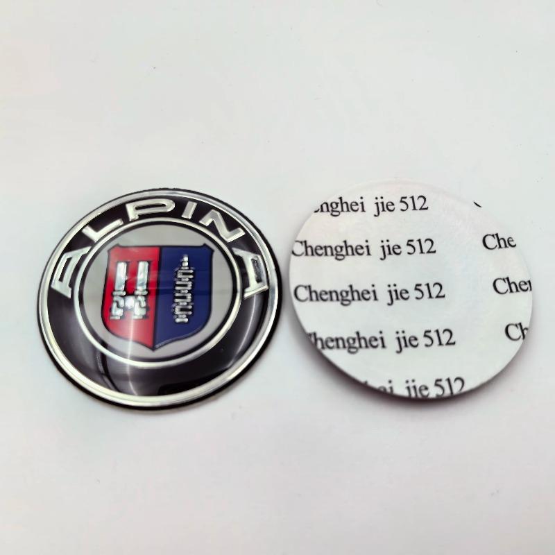 1pcs Car Steering Wheel Badge Emblem Sticker 45/47mm Universal Fit For BMW E36 E39 E87 E60 E46 E53 E90 F10 F20 F25 F30 X3 X5