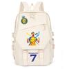 Football Player C Luo Peripheral Printing Trend Schoolbag Junior High School High School Students Large Capacity Spine Backpack