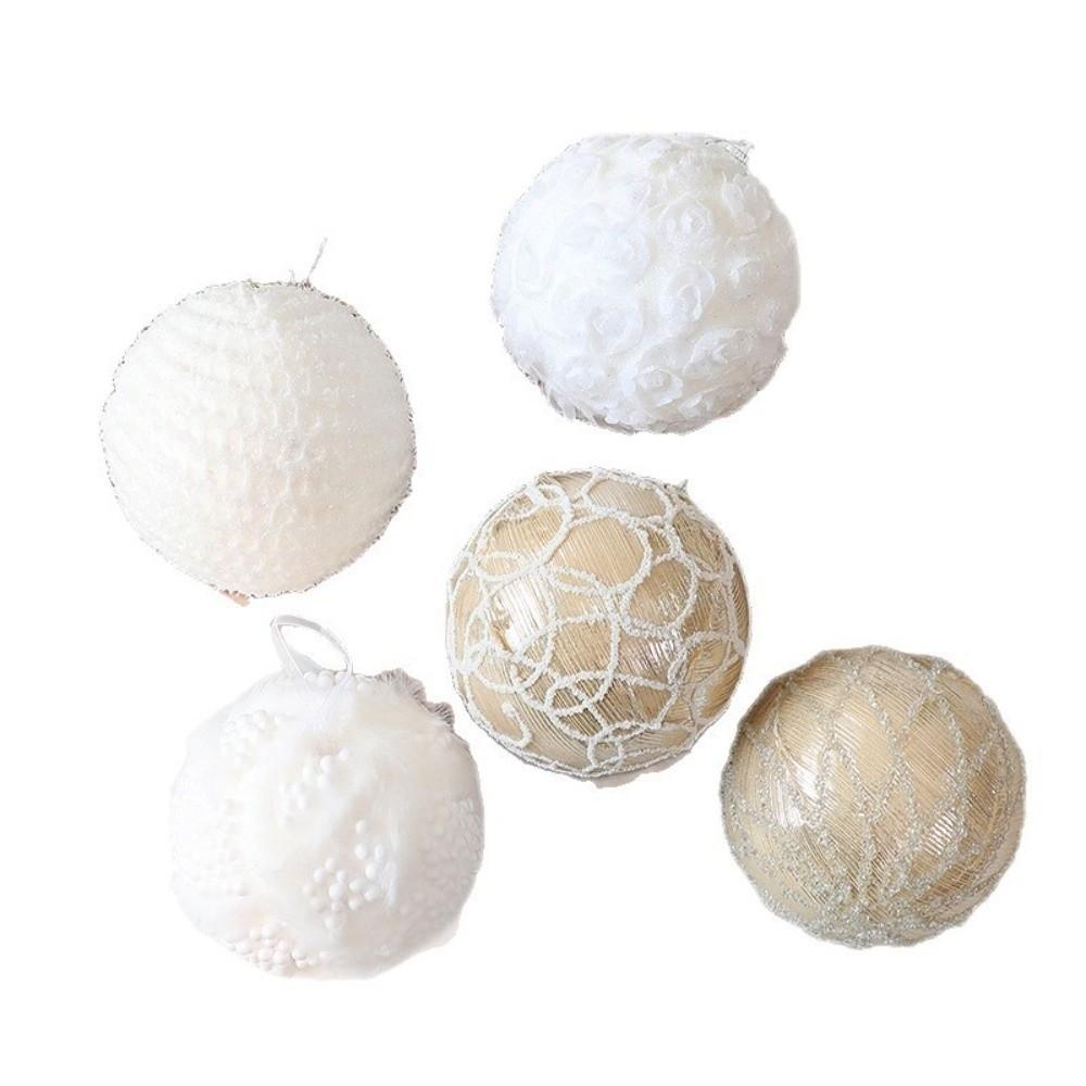 Foam Christmas Tree Pendant 10CM Hanging Balls Ornament Christmas Tree Decor Christmas Tree