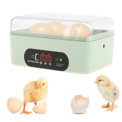 Digital Egg Incubator Small Capacity Automatic Tray for Hatching Chicken Quail Eggs At Home