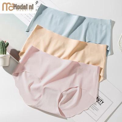 Women's Seamless Ice Silk Modal Antibacterial Briefs