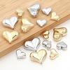 20-30pcs CCB Heart Beads Plastic Loose Spacer Beads For Jewelry Making DIY Necklace Bracelet Earring Phone Key Chain Accessories