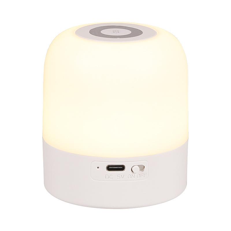 Rechargeable Touch Night Light for Bedroom, Nursery, and Travel, Portable LED Lamp with Dimming and Long Battery Life