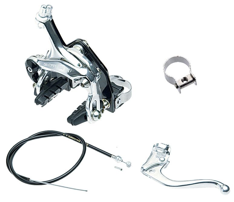 

101 TRACK BRAKE SET FOR FRONT round Silver DIA-COMPE (for forks)