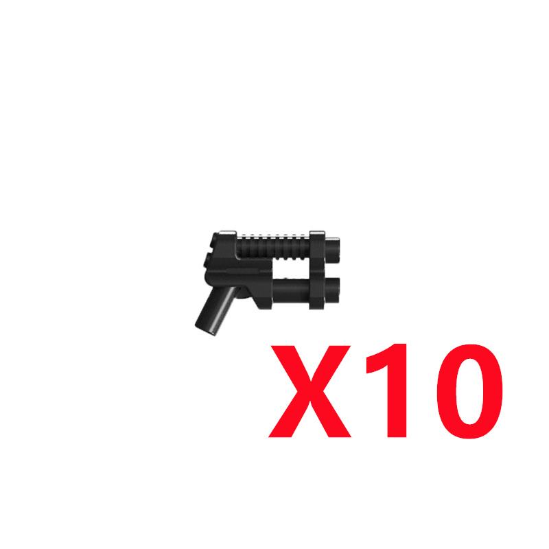 MOC War Building Blocks Movie Characters Soldier Weapons Accessories Rifle Heavy Demolition Pistol Mini Brick Gift Toy X018 DIY