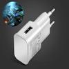USB Charger Mobile Phone Fast Wall Charge EU Plug Adapter Head for Home Travel
