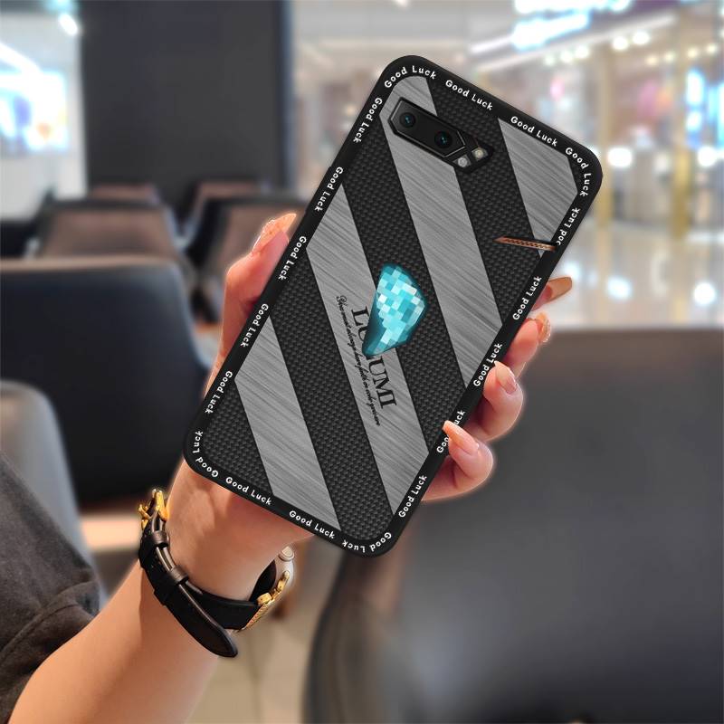 Dirt-resistant Fashion Design Phone Case For Asus ROG Phone II ZS660KL Soft Case Shockproof TPU Durable Cute Anti-dust