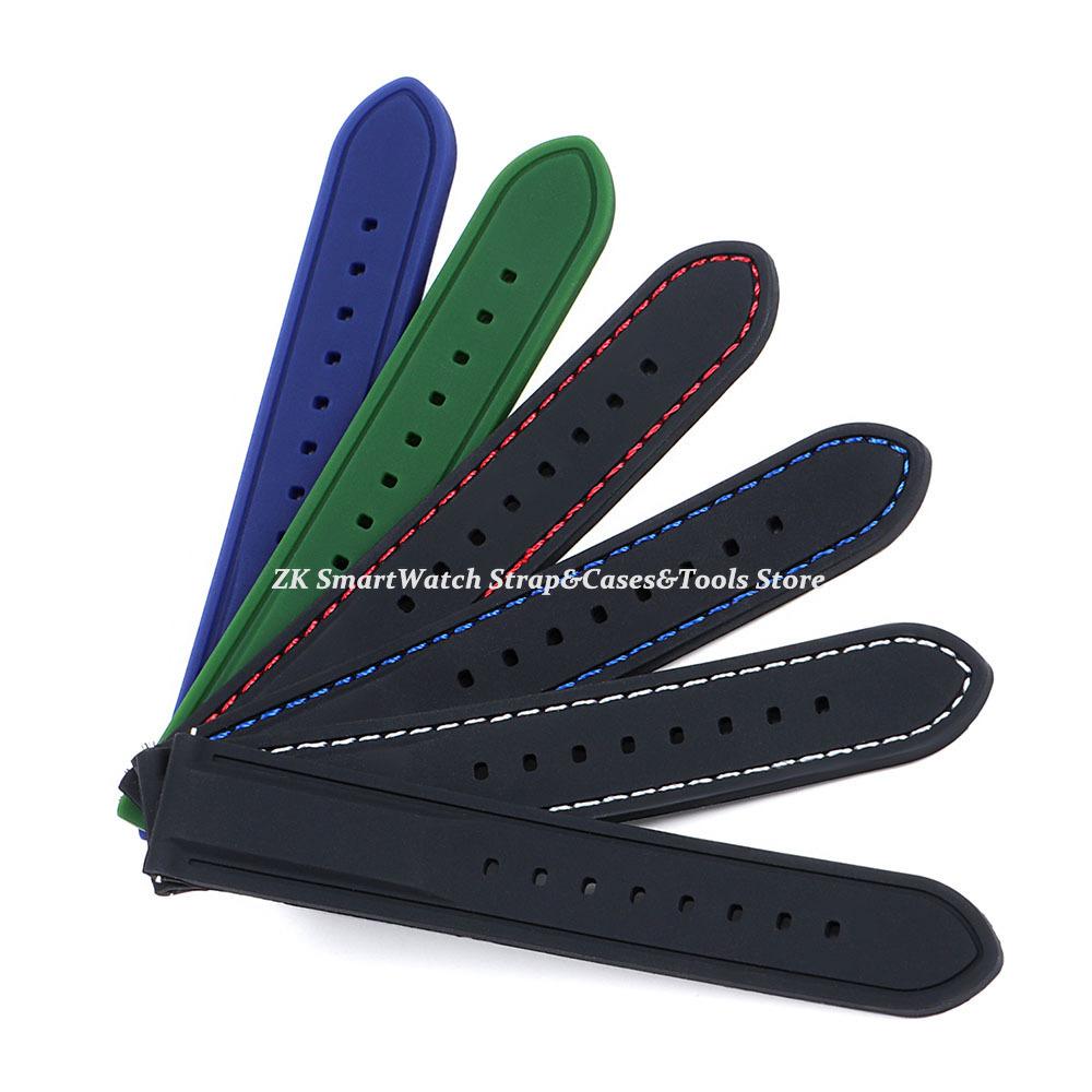 Quick Release Rubber Watch Band 18mm 20mm 22mm 24mm Bracelet for Seiko Silicone Men Women Sport Waterproof with Butterfly Buckle