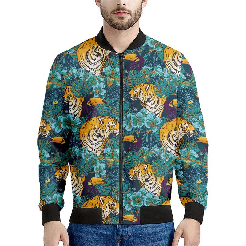 Men`s and women`s jackets Harajuku tiger