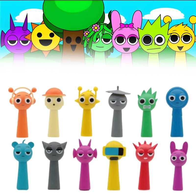 Adorable Rhythm Box Blind Box Toy Set With Pvc Figures And Collectible Cards